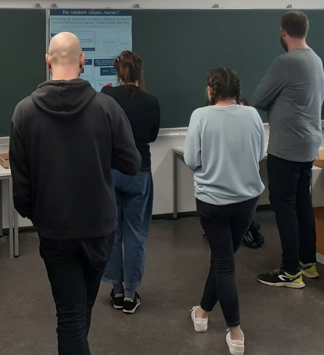 Presenter photo for Estimating among individual variation in reaction norms: a meta-analytical approach